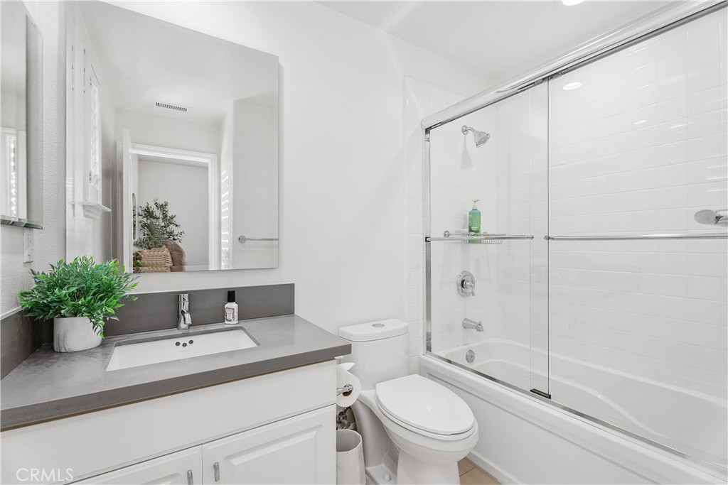 32 Michael Ladera Ranch, CA 92694 - Photo 35 of 44 a bathroom with a sink toilet and shower