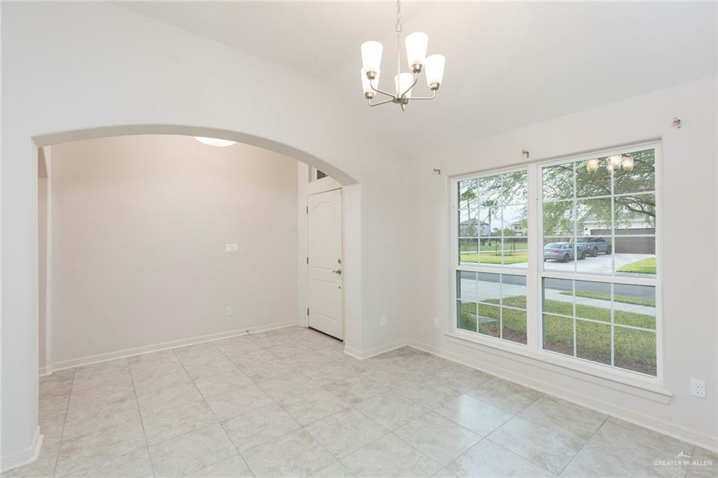 14337 Chalk Rdg Drive McAllen, TX 78504 - Photo 3 of 21 Bright entry and dining space with large windows, high ceilings and an inviting open layout