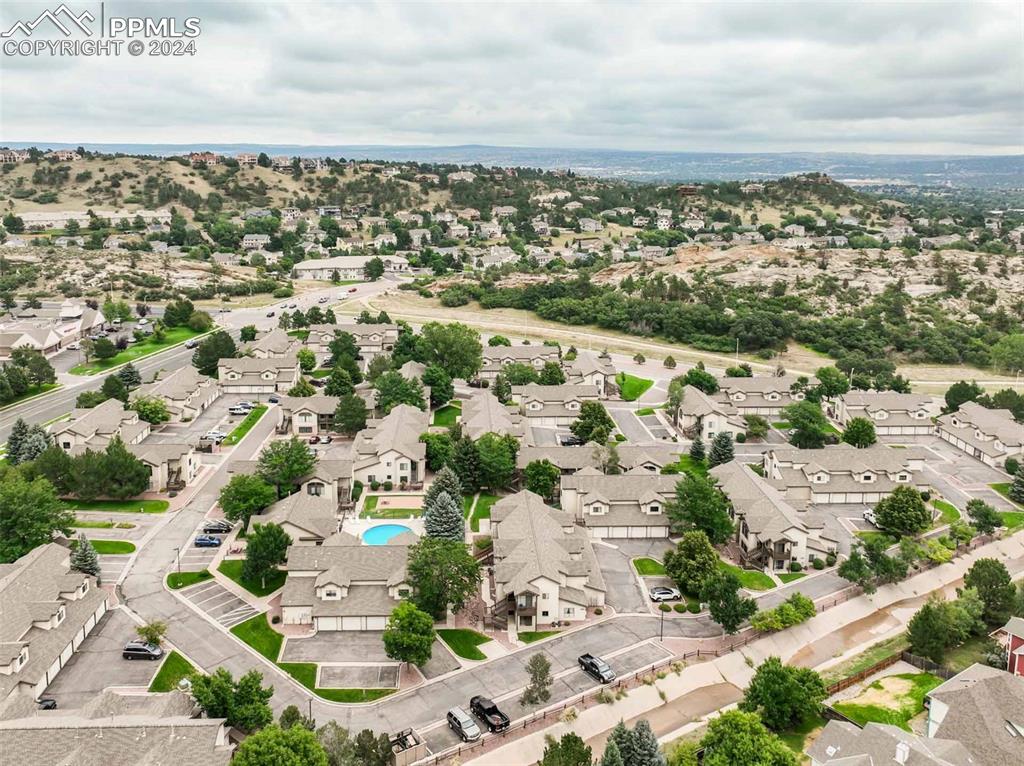 2195 Alicia Point, Unit 102 Colorado Springs, CO 80919 - Photo 30 of 36 an aerial view of multiple house