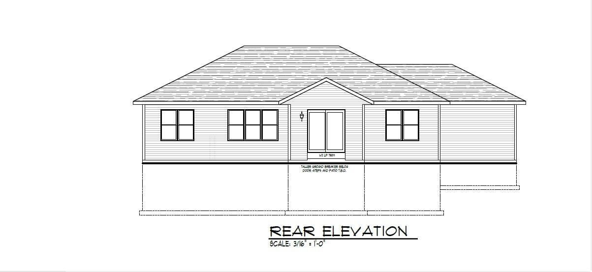 402 Village Lane Ripon, WI 54971 - Photo 3 of 8 Lot30 rear elevation