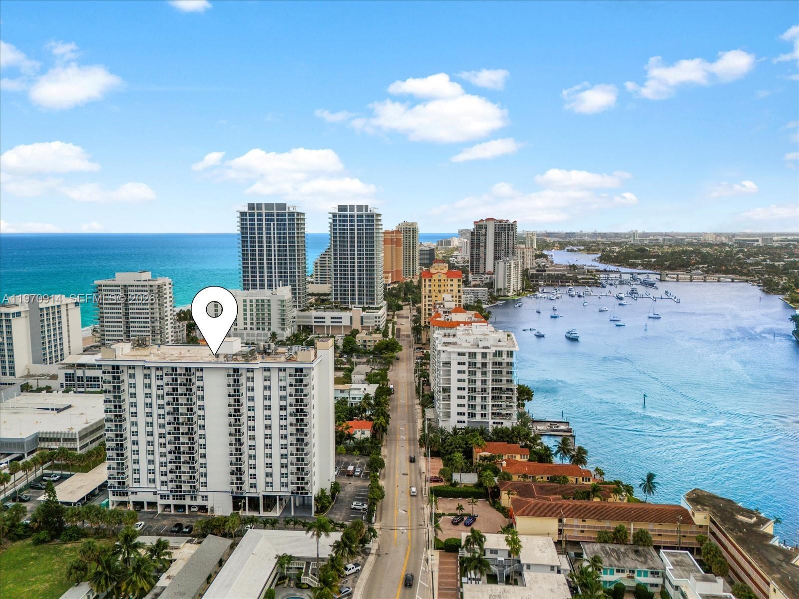 336 North Birch Road, Unit PH Fort Lauderdale, FL 33304 - Photo 2 of 68 a city view
