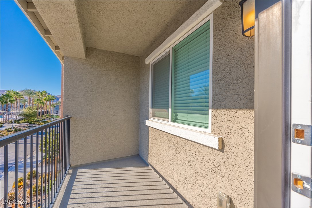 12185 Scarlet Ember Road, Unit 4 Las Vegas, NV 89183 - Photo 22 of 40 View of balcony