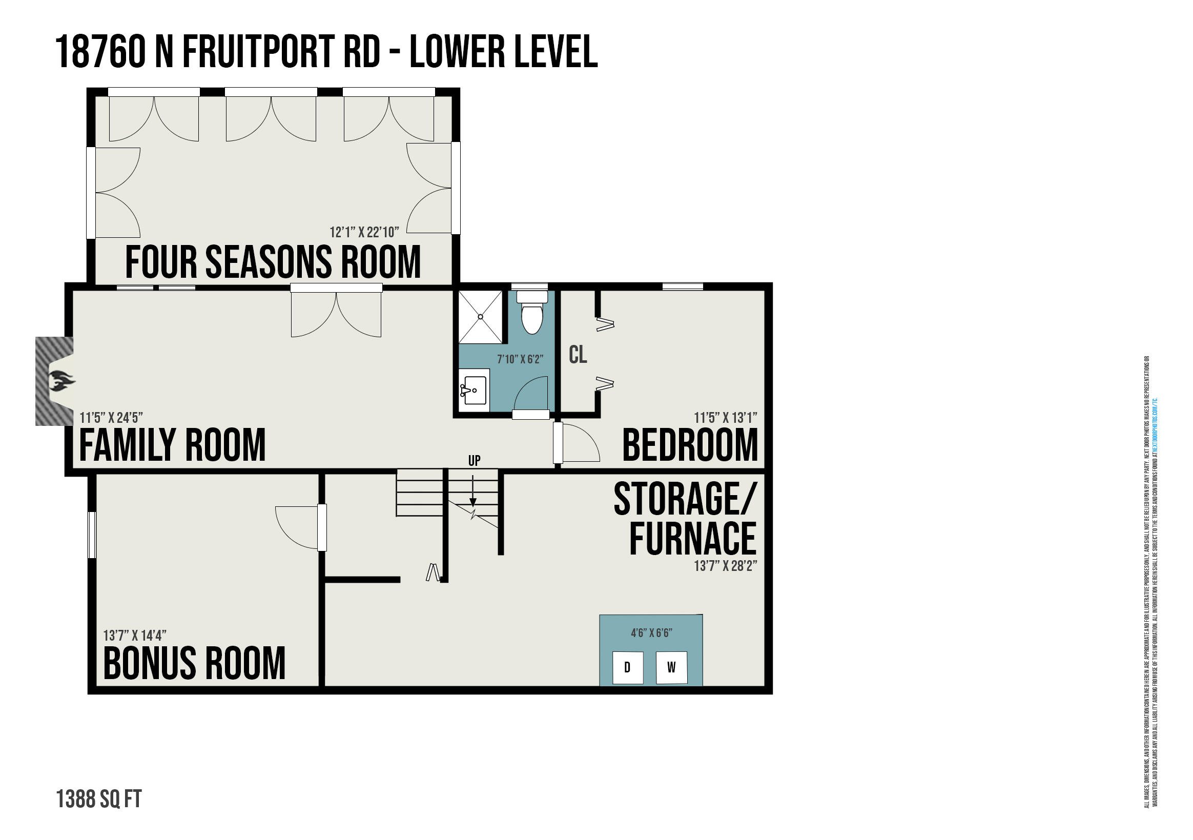 18760 North Fruitport Road Spring Lake, MI 49456 - Photo 38 of 38 Lower level