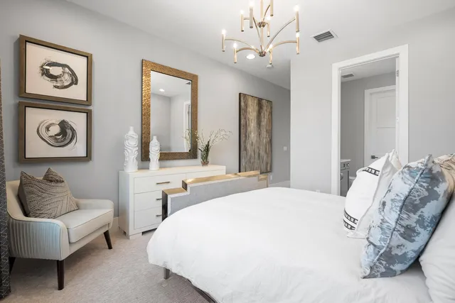 a living room with furniture fireplace and a flat screen tv