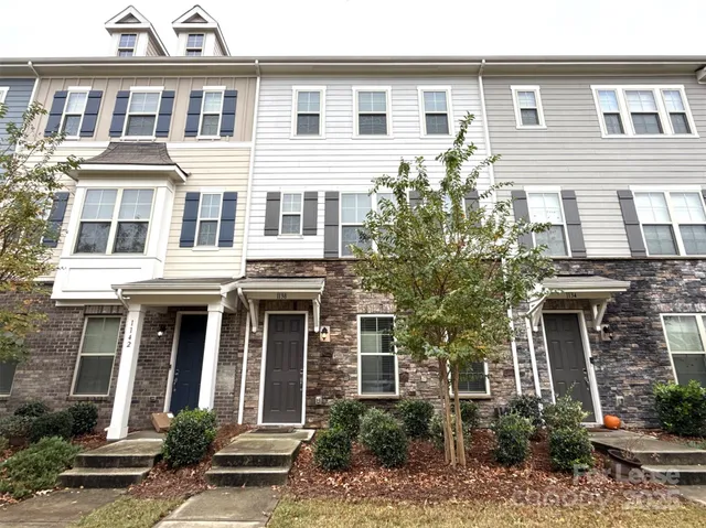 a view of a building with many windows