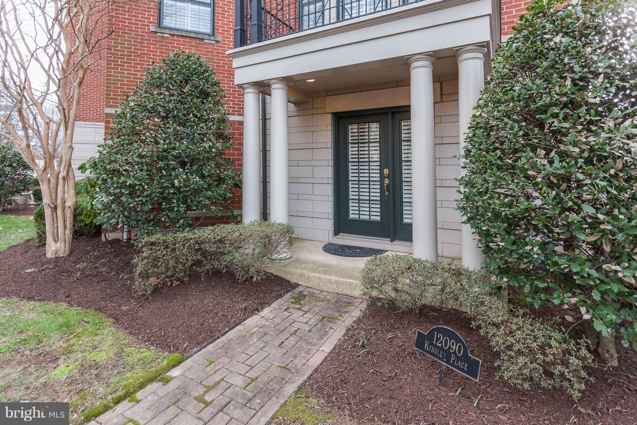 12090 Kinsley Place Reston, VA 20190 - Photo 2 of 30 Brick Walk-Way to End Unit