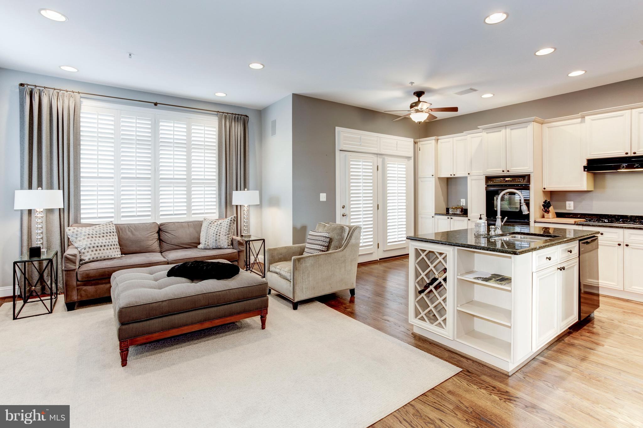 12090 Kinsley Place Reston, VA 20190 - Photo 13 of 30 Open Family Room and Kitchen