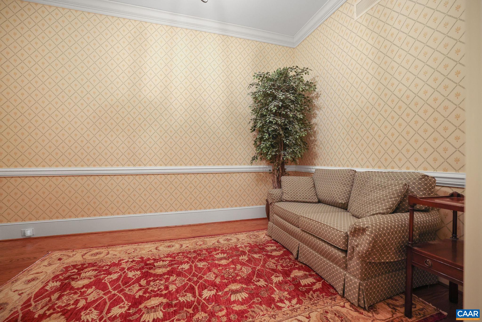 6385 Indian Ridge Drive Earlysville, VA 22936 - Photo 22 of 48 a living room with a couch and a rug