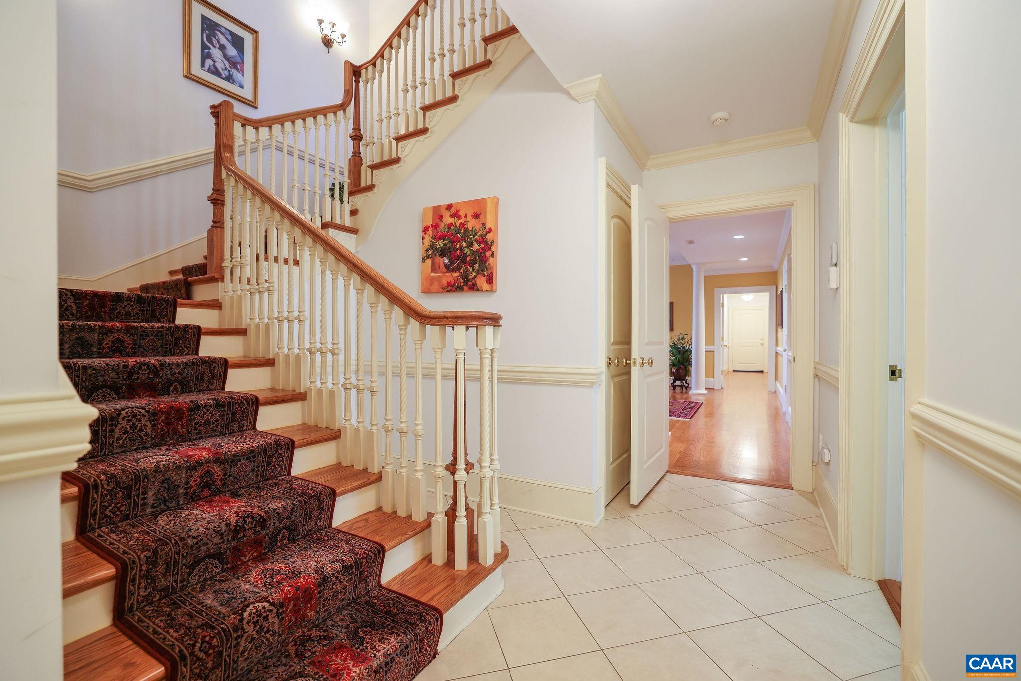6385 Indian Ridge Drive Earlysville, VA 22936 - Photo 24 of 48 a view of entryway and hall with a rug