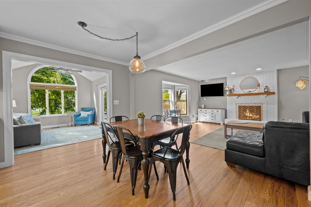 2115 Forest Ridge Road St. Charles, IL 60174 - Photo 10 of 25 a view of a dining room with furniture window and wooden floor