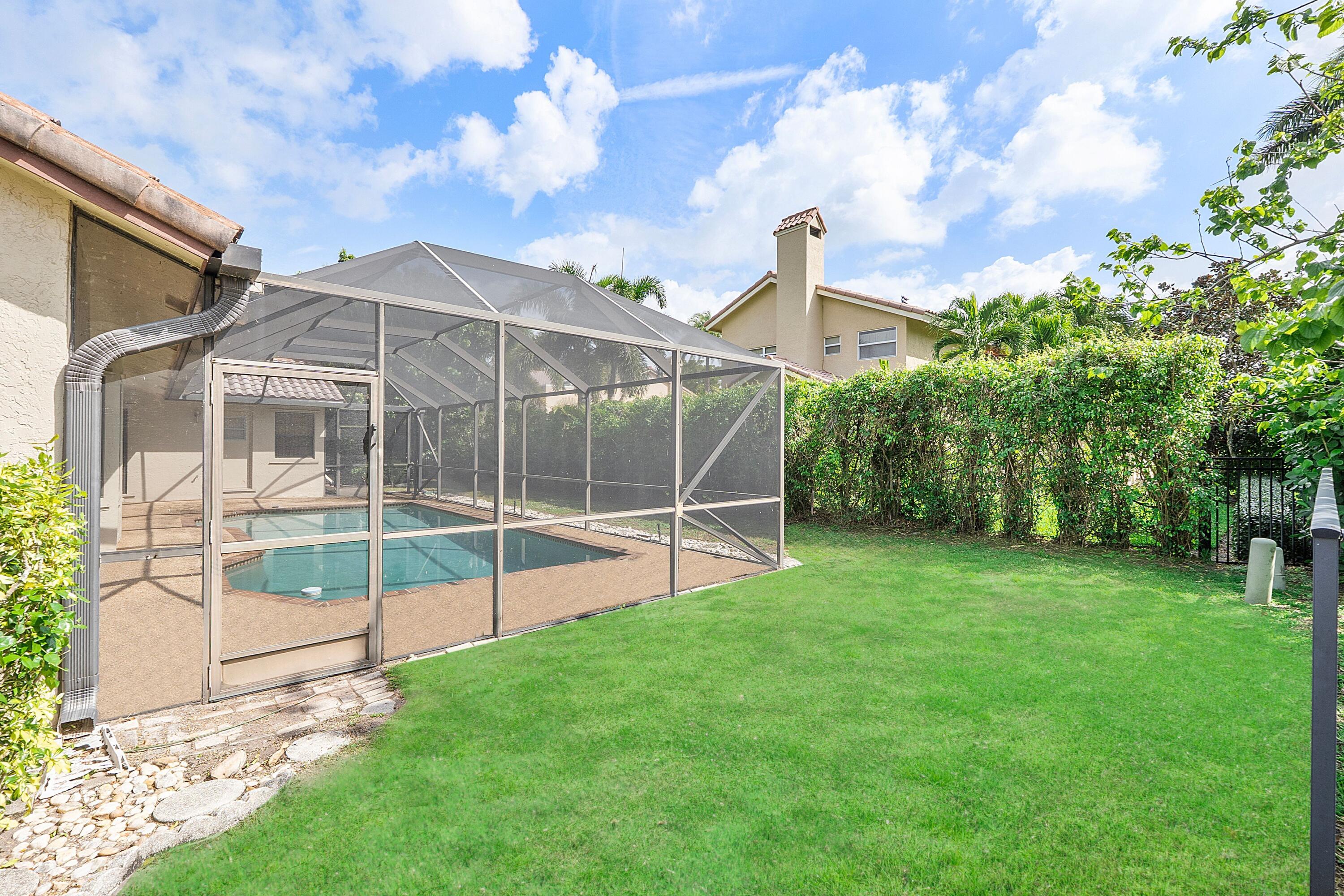 2684 Northwest 27th Terrace Boca Raton, FL 33434 - Photo 35 of 42 BACK YARD AREA