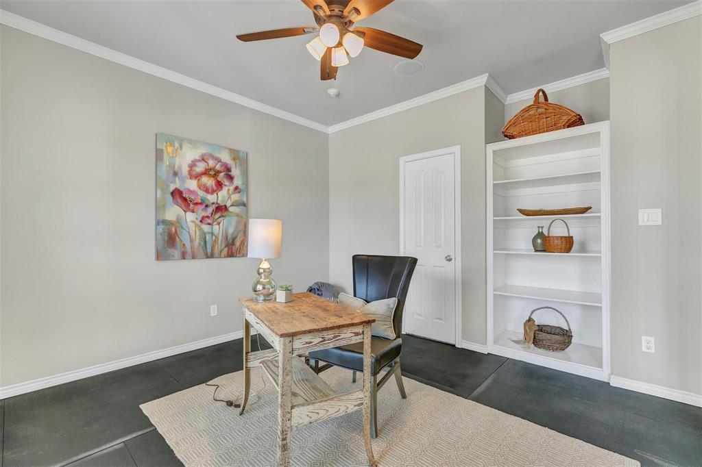 1700 Rock Ridge Road Lucas, TX 75002 - Photo 4 of 37 Currently set up as exercise space, but easily converted back to it's original design as a home office.