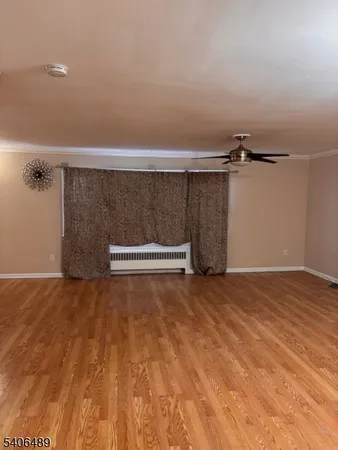 a view of a room with an empty space