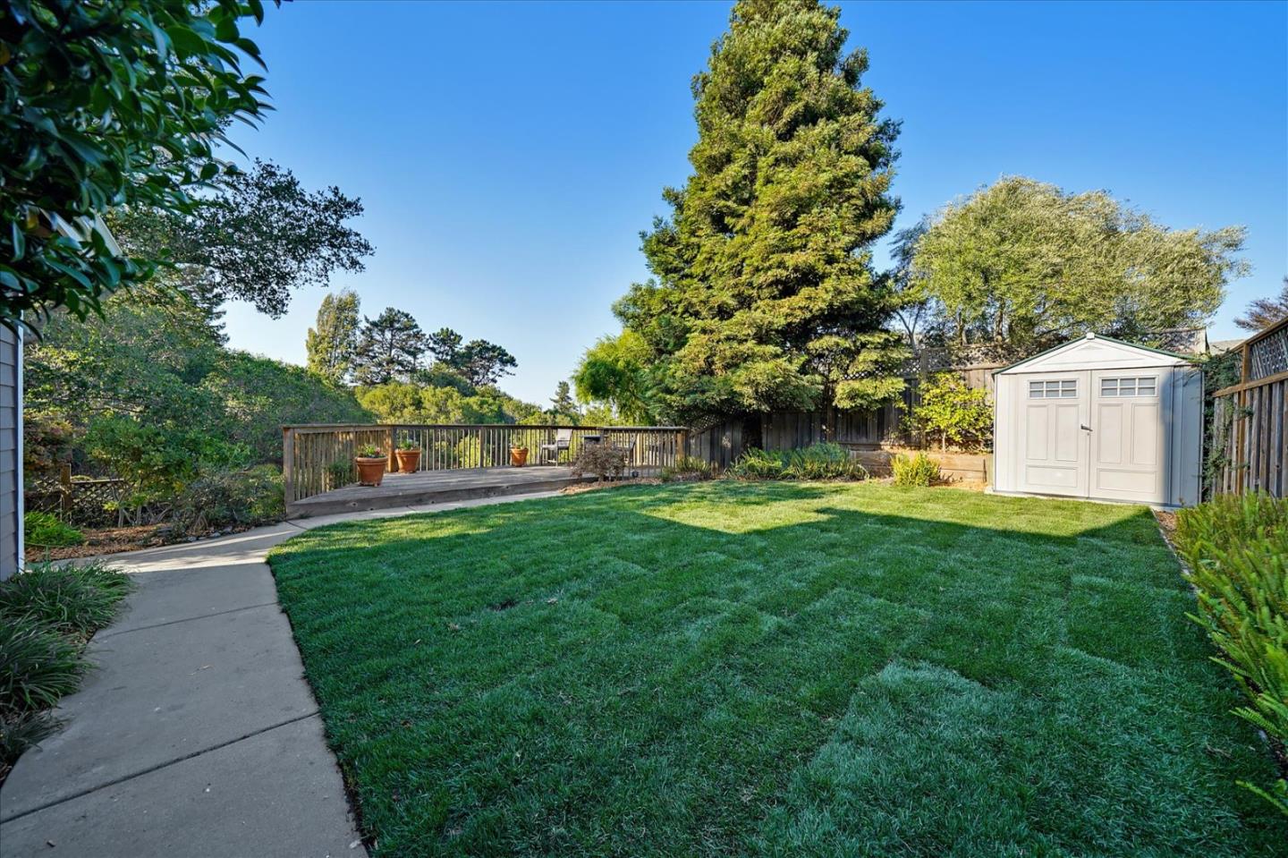 93 Ralston Ranch Road Belmont, CA 94002 - Photo 34 of 49 a view of a back yard
