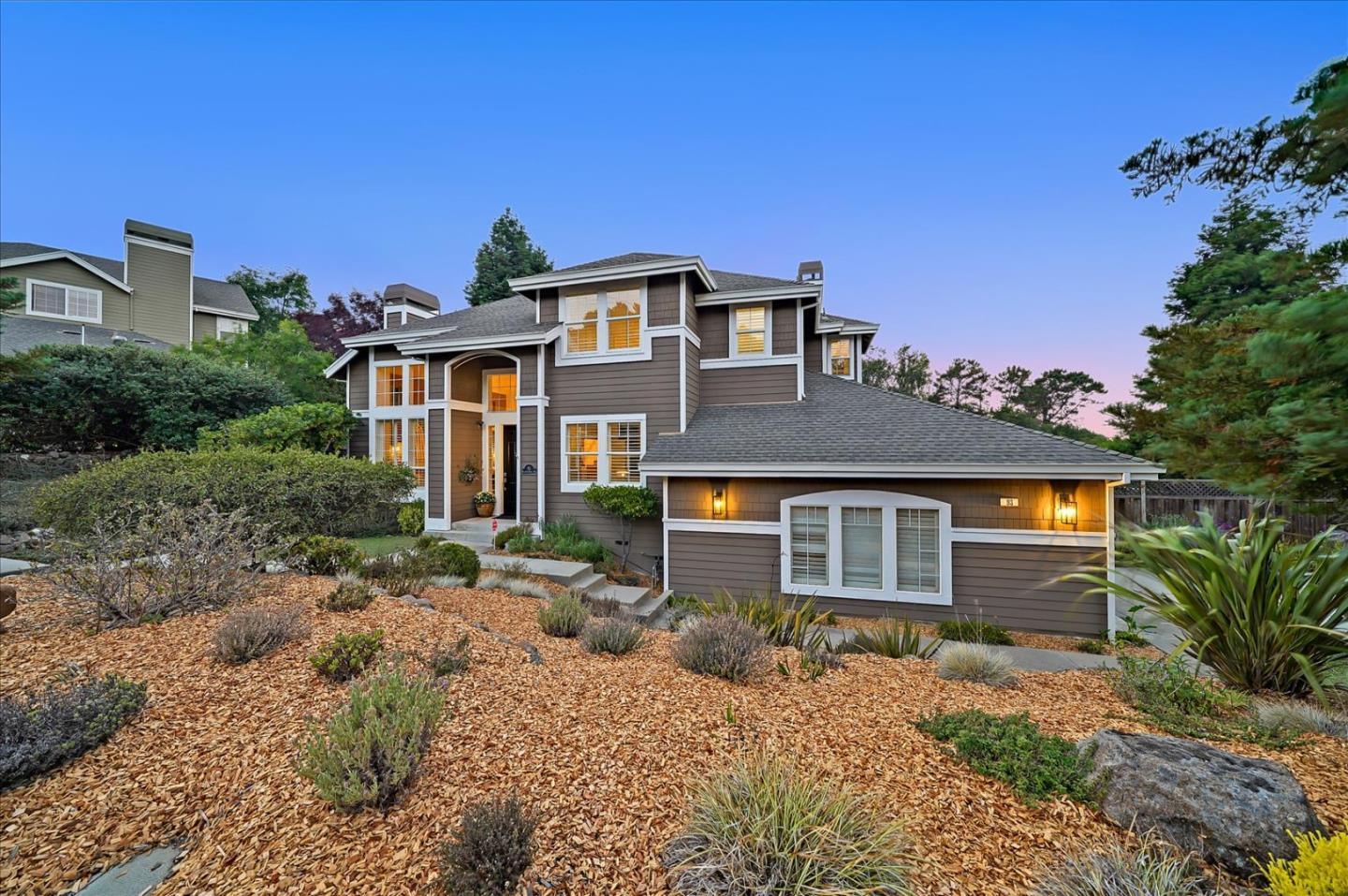 93 Ralston Ranch Road Belmont, CA 94002 - Photo 40 of 49 a front view of a house with a yard