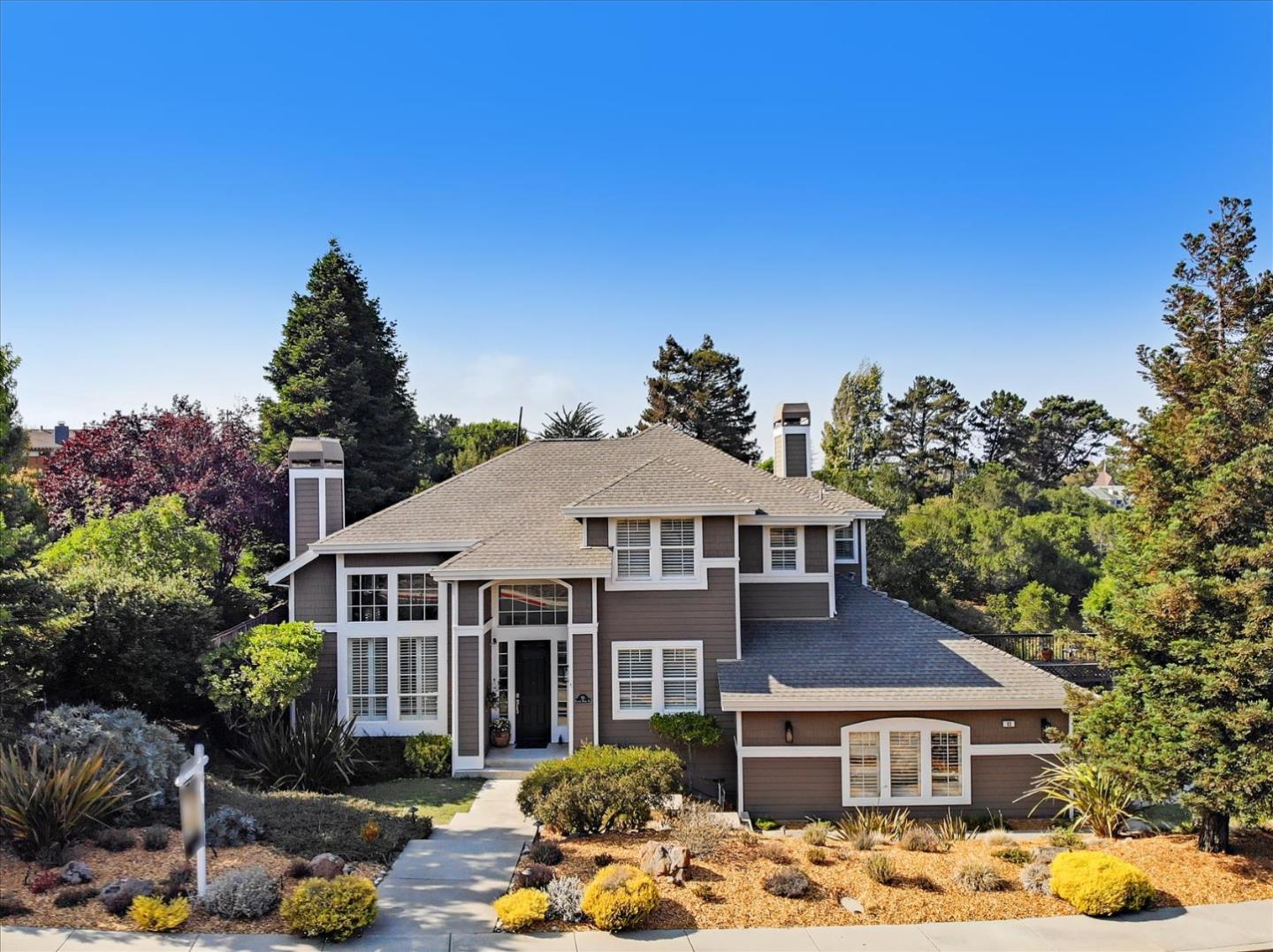 93 Ralston Ranch Road Belmont, CA 94002 - Photo 43 of 49 a front view of a house with a porch