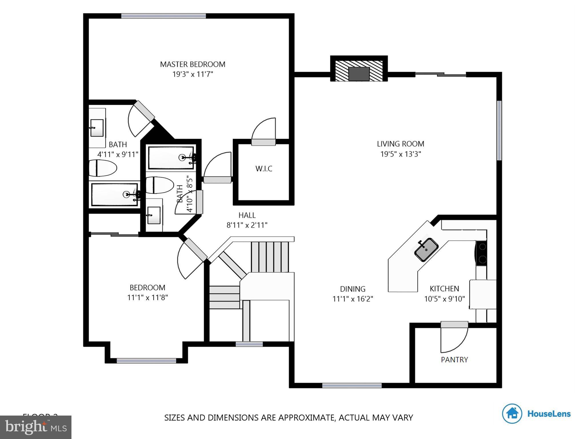 759 Cedar Crest Drive Warrenton, VA 20186 - Photo 26 of 26 Floor plan and measurments