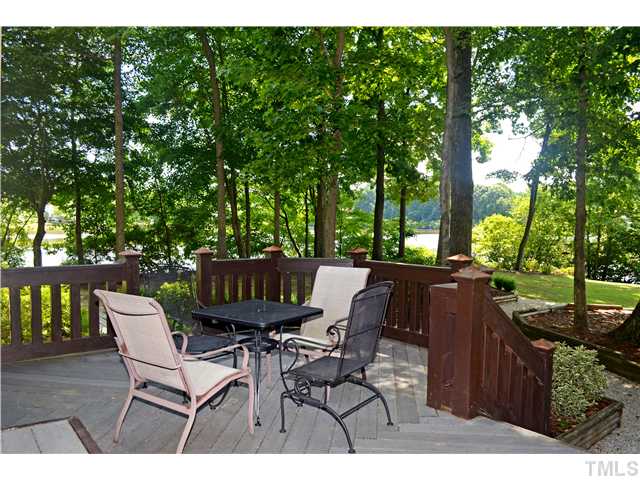 149 Chimney Rise Drive Cary, NC 27511 - Photo 19 of 24 a view of a backyard with furniture and garden