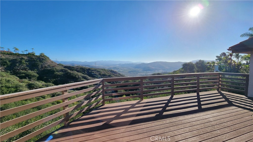 750 Avenida Acapulco San Clemente, CA 92672 - Photo 15 of 25 a view of deck with mountain view and wooden floor