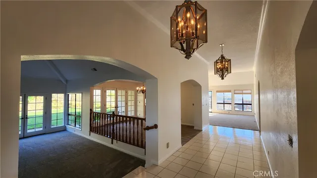a view of livingroom with furniture and windows