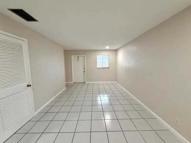 a view of empty room