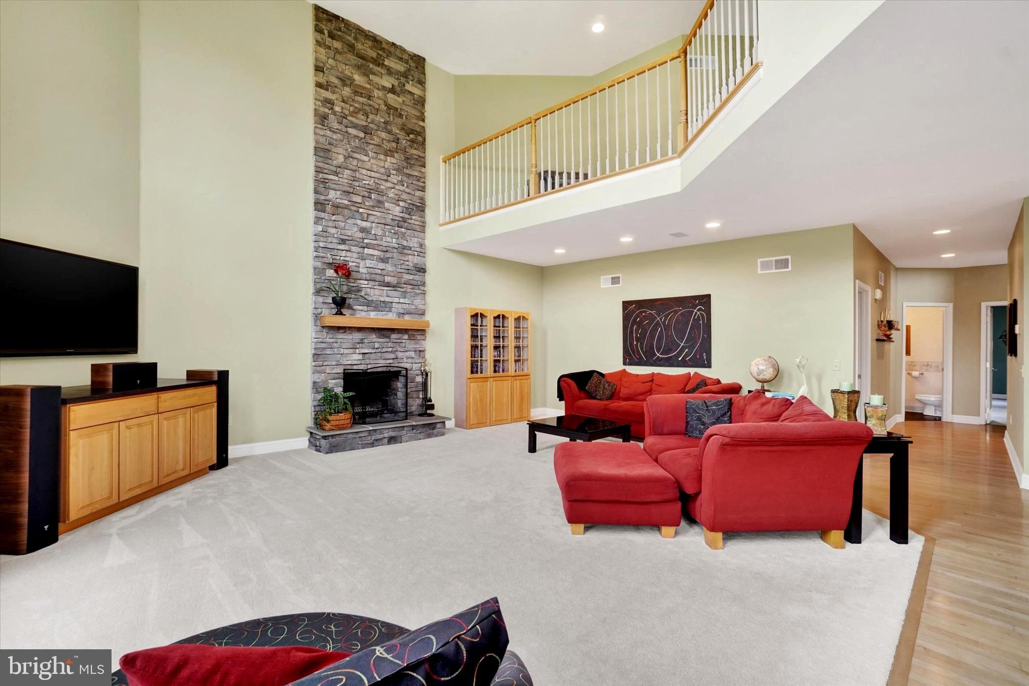 750 Rydell Drive Dallastown, PA 17313 - Photo 34 of 61 a living room with furniture and a flat screen tv