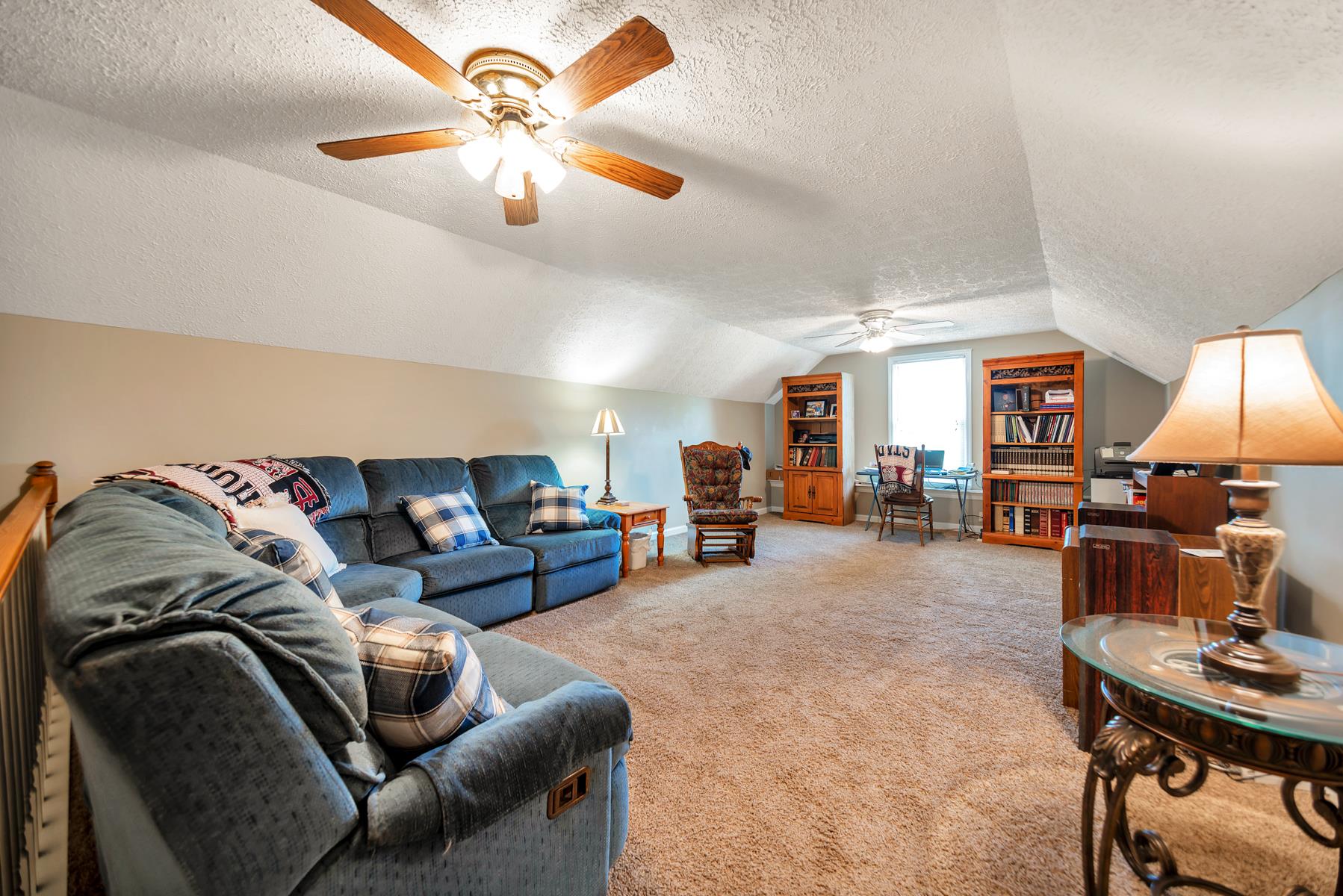 Big bonus/family room.