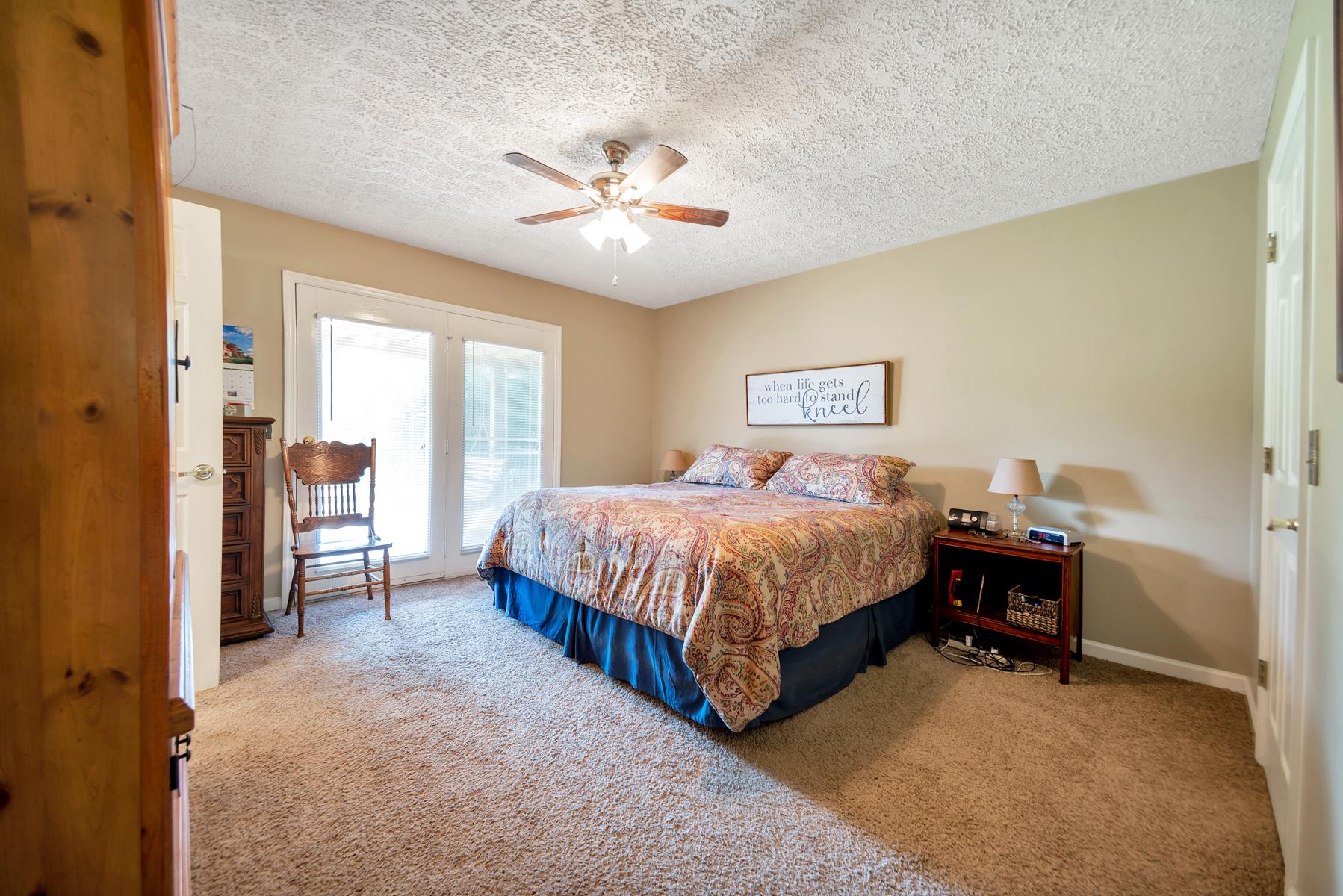1115 Kathryn Road Mount Juliet, TN 37122 - Photo 9 of 21 Master with doors to back porch.