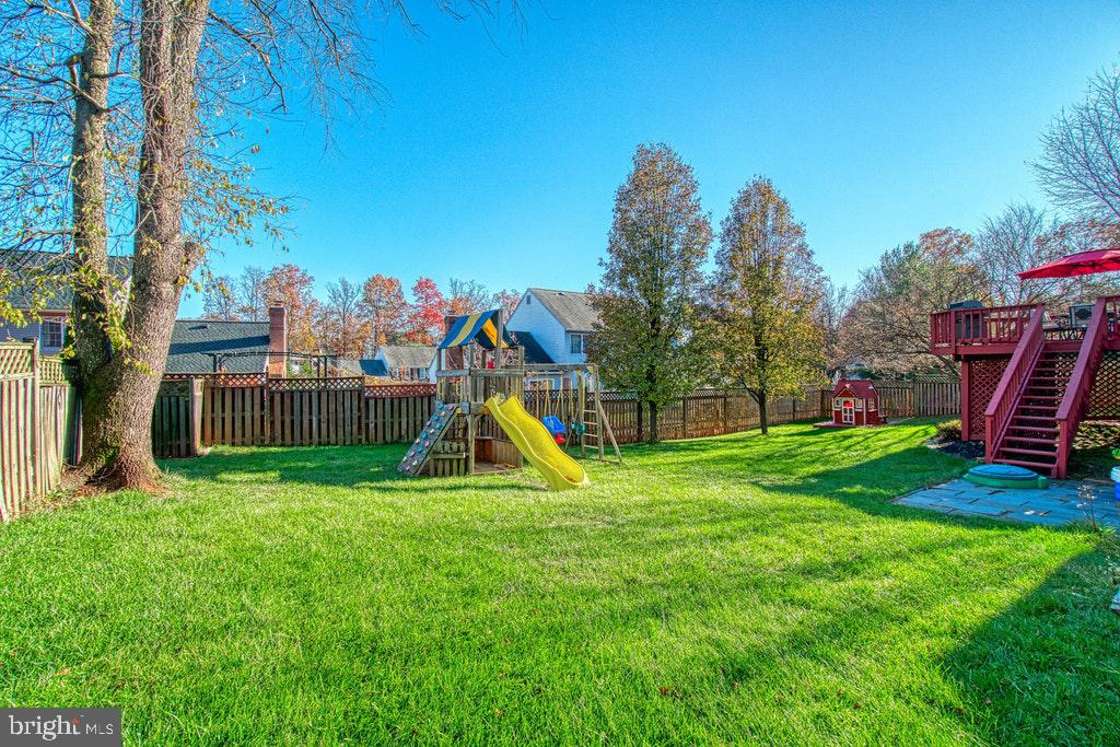 1940 East Beech Road Sterling, VA 20164 - Photo 25 of 27 Fenced in Backyard with superb play space
