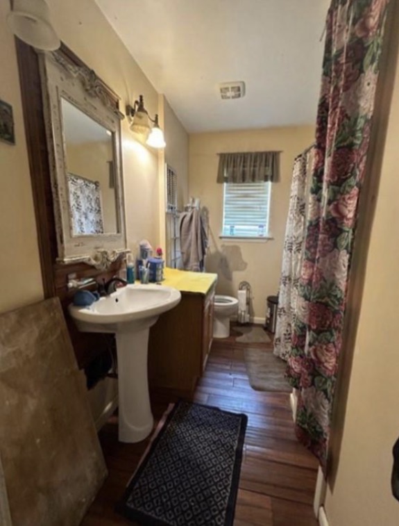 8351 Farm To Market 3 Marquez, TX 77865 - Photo 6 of 8 a bathroom with sink mirror and vanity