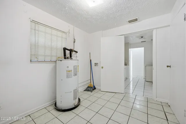 a view of water heater room