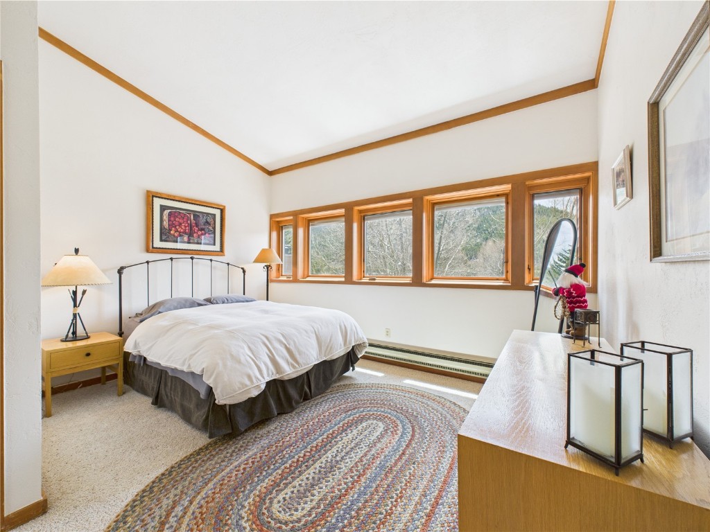 620 Tennis Club Road, Unit 1339 Keystone, CO 80435 - Photo 29 of 49 Spacious second bedroom with vaulted ceilings and stunning mountain view windows