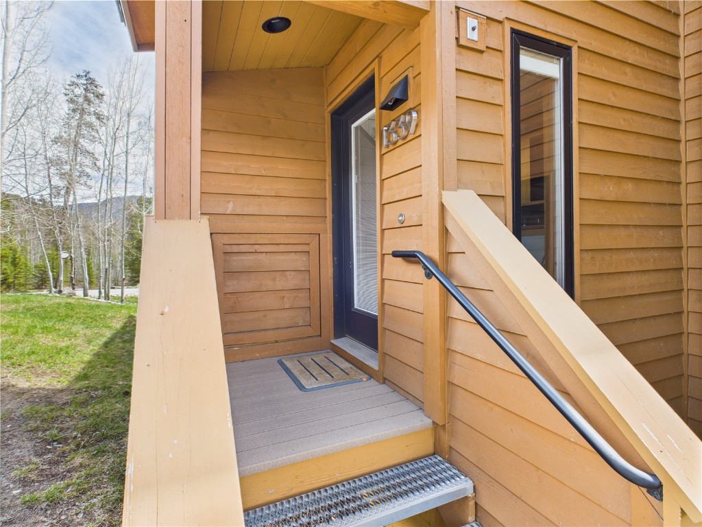 620 Tennis Club Road, Unit 1339 Keystone, CO 80435 - Photo 38 of 49 Covered porch includes private entry