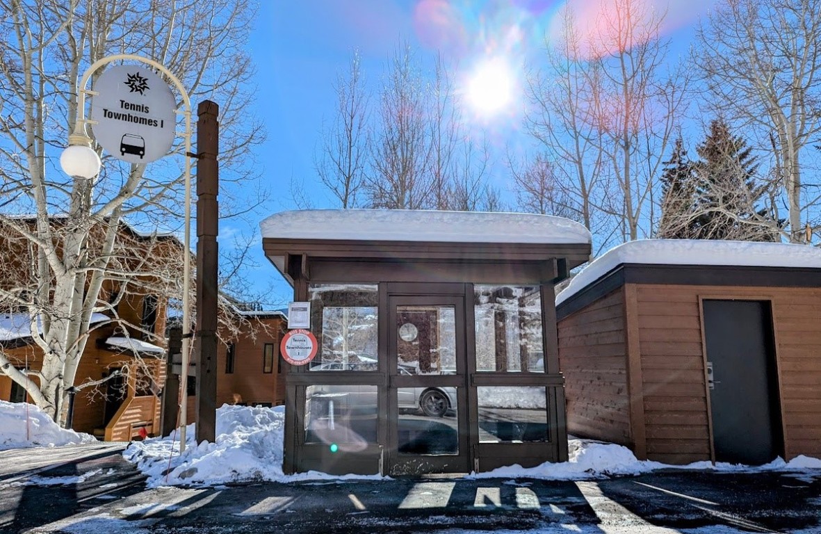 620 Tennis Club Road, Unit 1339 Keystone, CO 80435 - Photo 44 of 49 Located just steps from the townhomes, this resort shuttle stop offers seamless transportation to Mountain House and River Run Village.