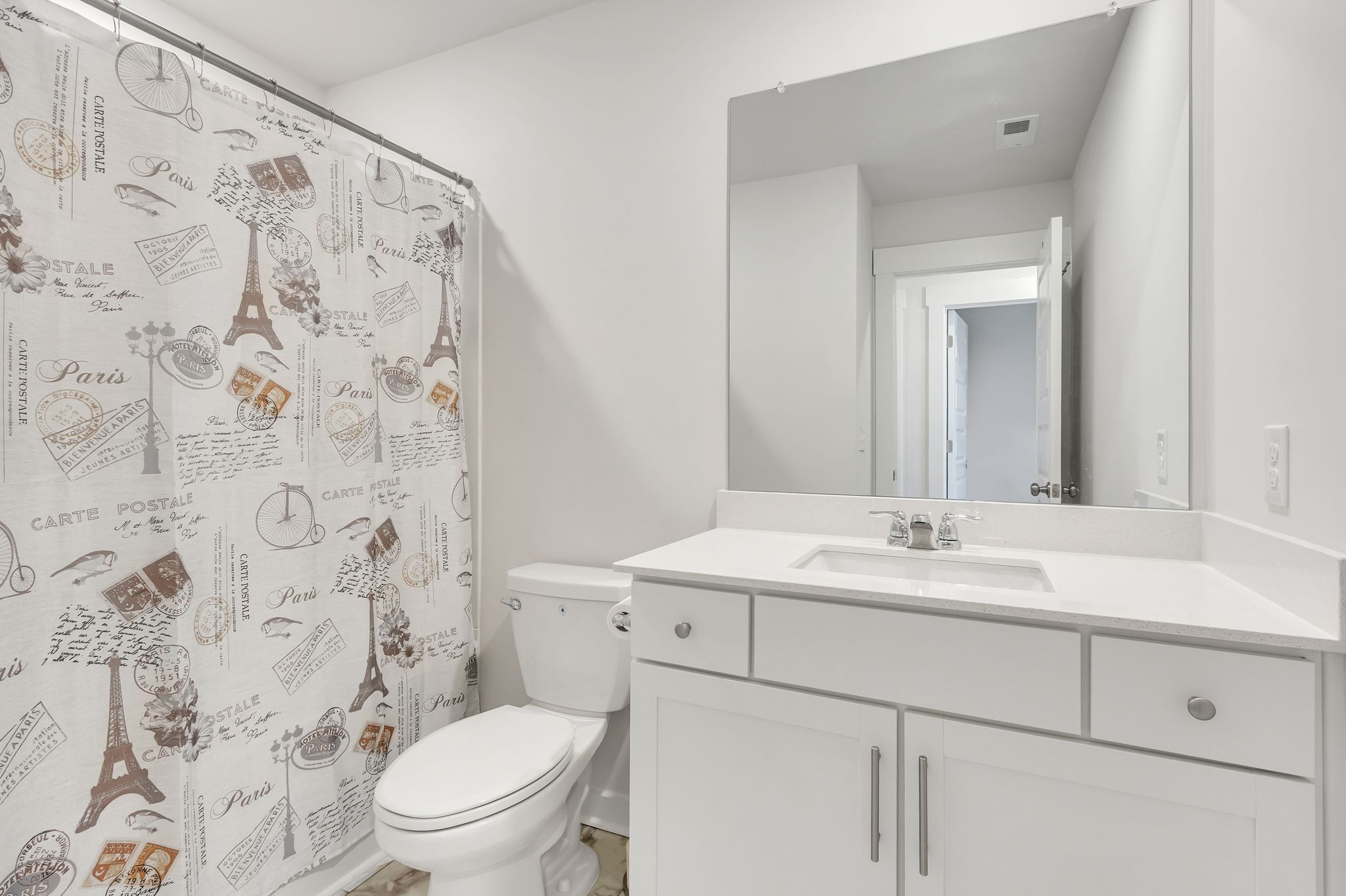 2736 Fordham Street Columbia, TN 38401 - Photo 11 of 15 a bathroom with a toilet sink and mirror