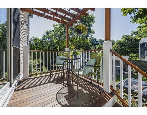 32 Bennett Road Marblehead, MA 01945 - Photo 17 of 24 a view of a balcony with wooden floor
