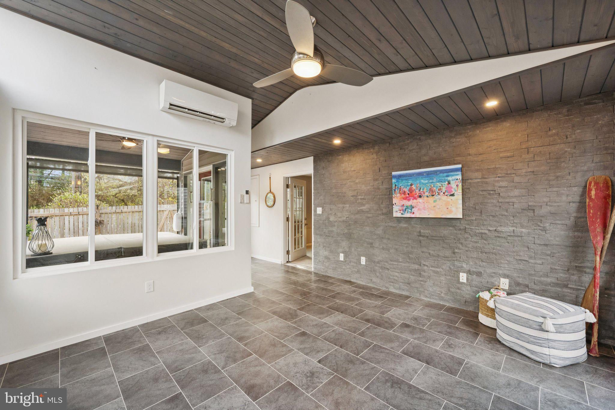 2404 Blue Valley Drive Silver Spring, MD 20904 - Photo 31 of 46 Gorgeous stacked stone wall & mini-split!