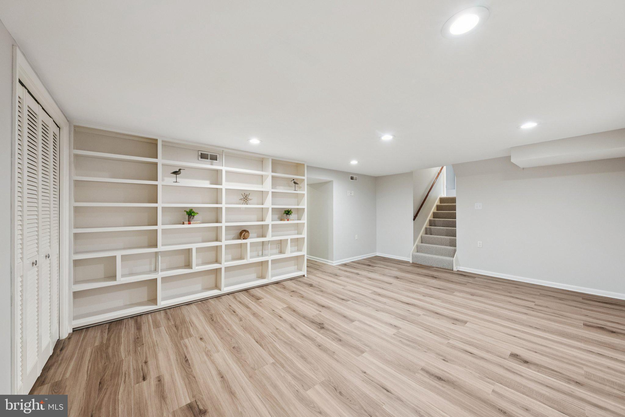 2404 Blue Valley Drive Silver Spring, MD 20904 - Photo 35 of 46 Bonus rec room in LL with custom built-in shelving