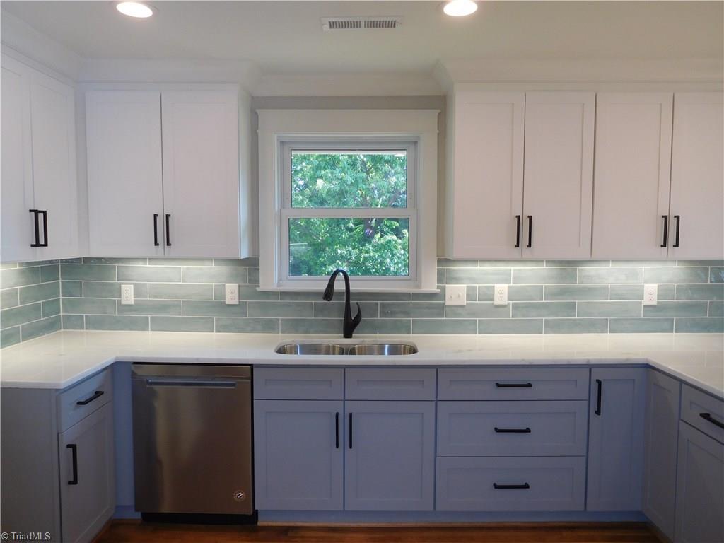 3545 Milhaven Road Winston-Salem, NC 27106 - Photo 11 of 30 A Lot of Detail in this Kitchen. Stove is being installed today.
