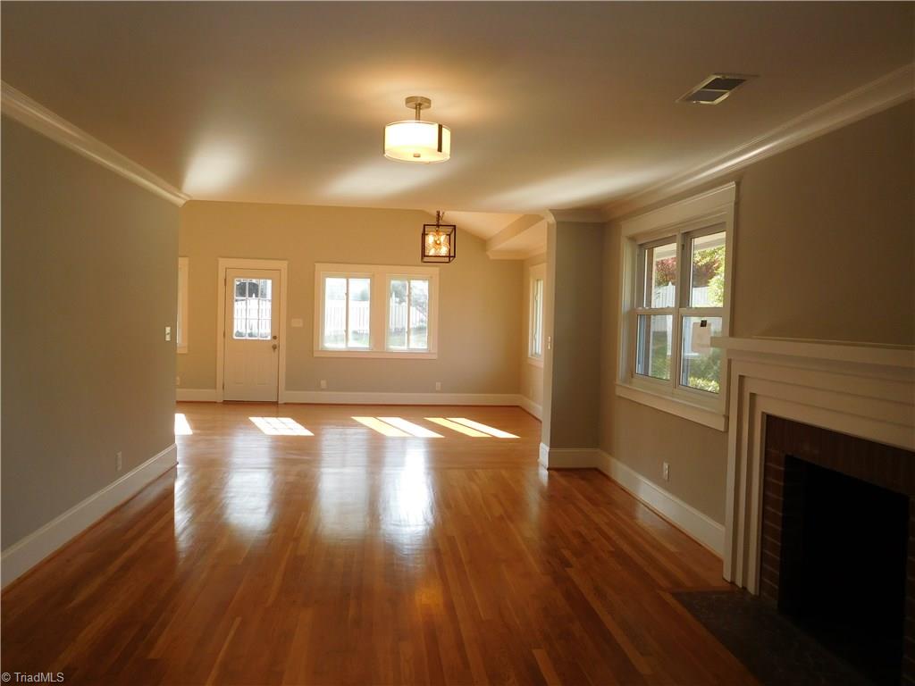 3545 Milhaven Road Winston-Salem, NC 27106 - Photo 5 of 30 Long View. Living Room flows into Large Dining Room.