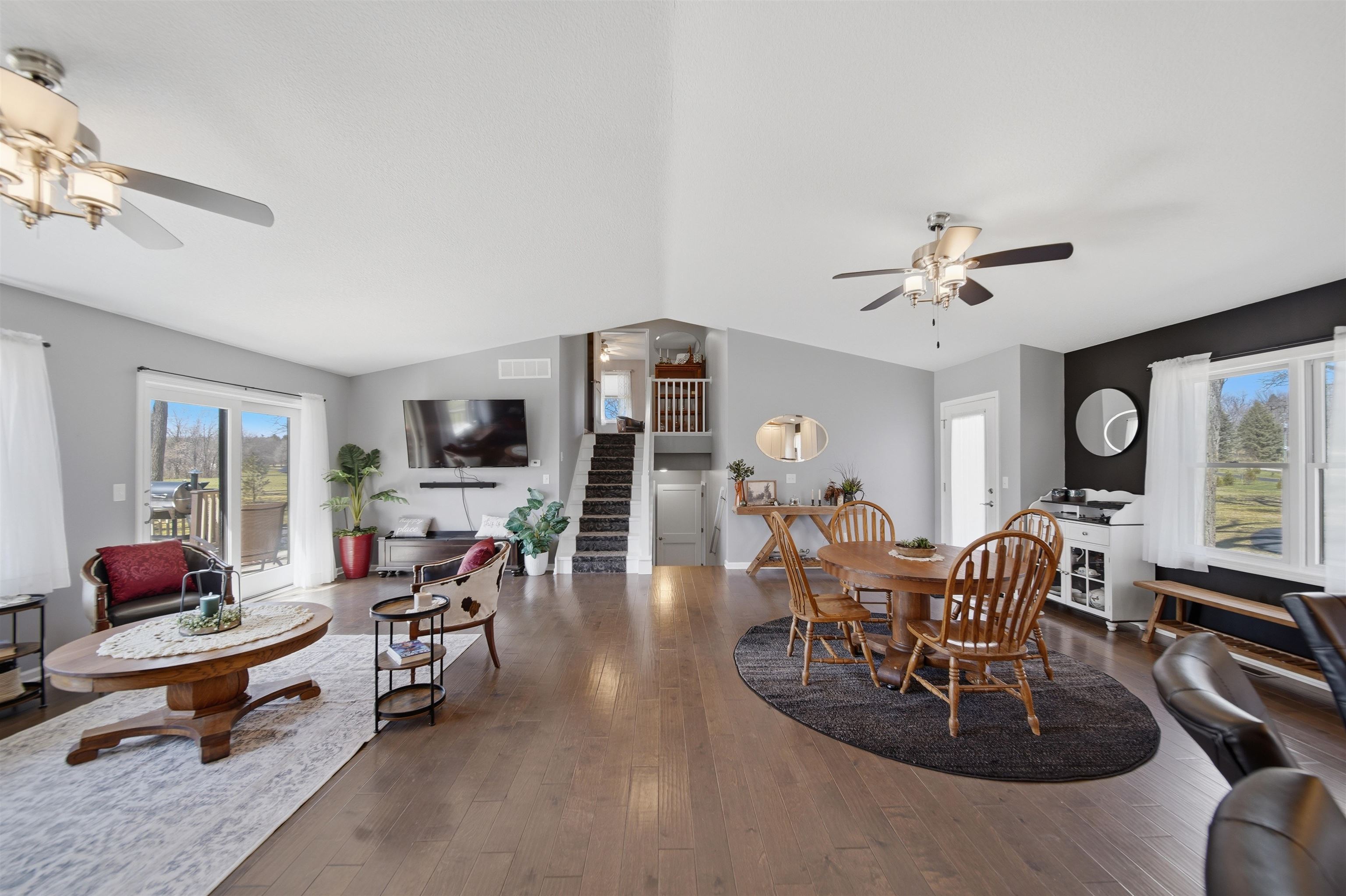 5287 East Canfield (5 Ac) Road Chana, IL 61015 - Photo 9 of 45 a living room with furniture