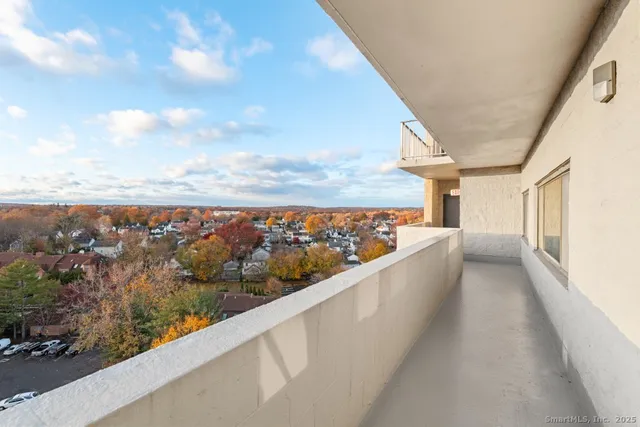 a view of balcony with outdoor space