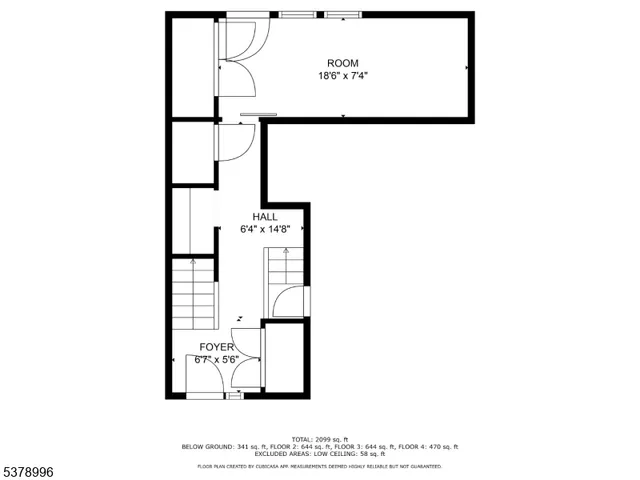 a picture of a wall with white walls