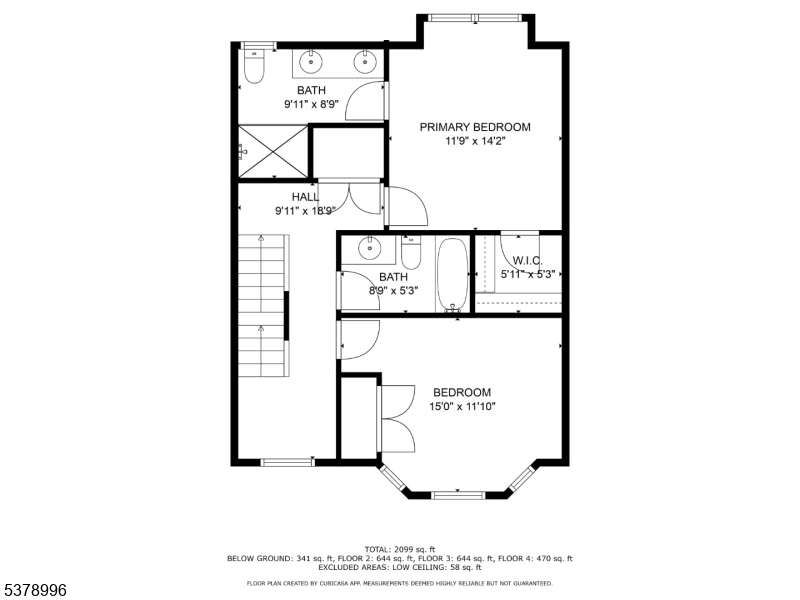 4 Central Avenue, Unit D Caldwell, NJ 07006 - Photo 31 of 32 a picture of a floor plan