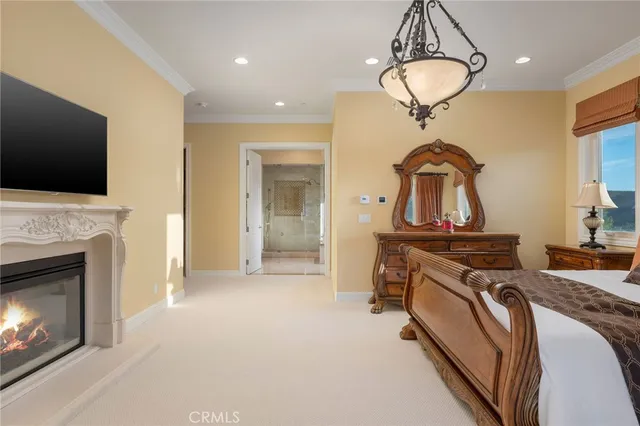 a room with furniture and a window