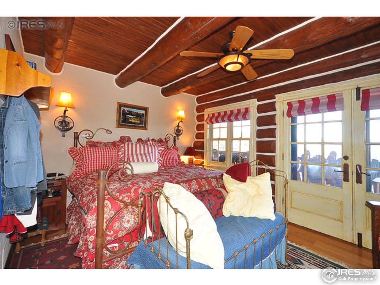 1232 Beartrap Road Red Feather Lakes, CO 80545 - Photo 17 of 25 Main level Master