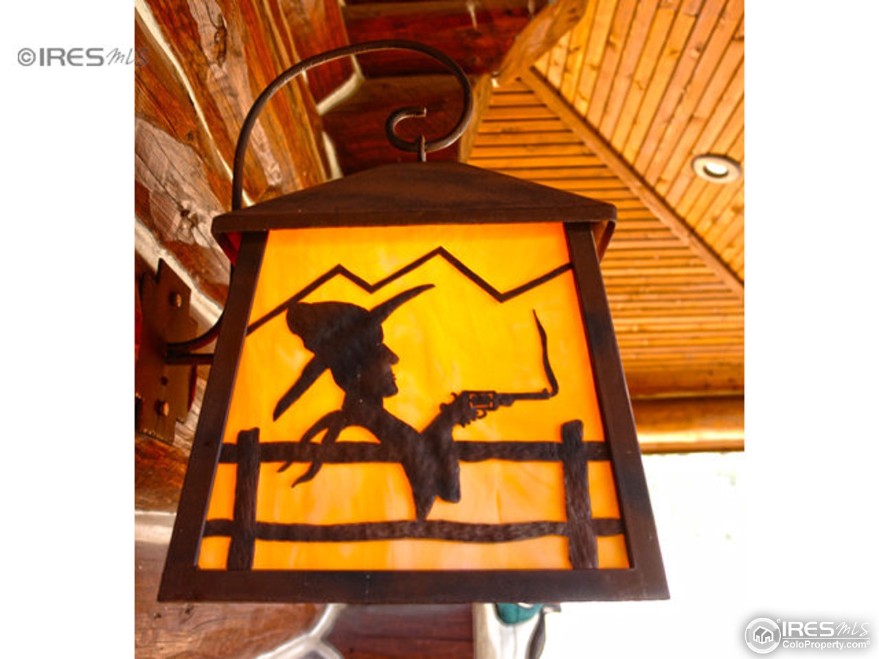 1232 Beartrap Road Red Feather Lakes, CO 80545 - Photo 23 of 25 Character hand forged lighting fixtures