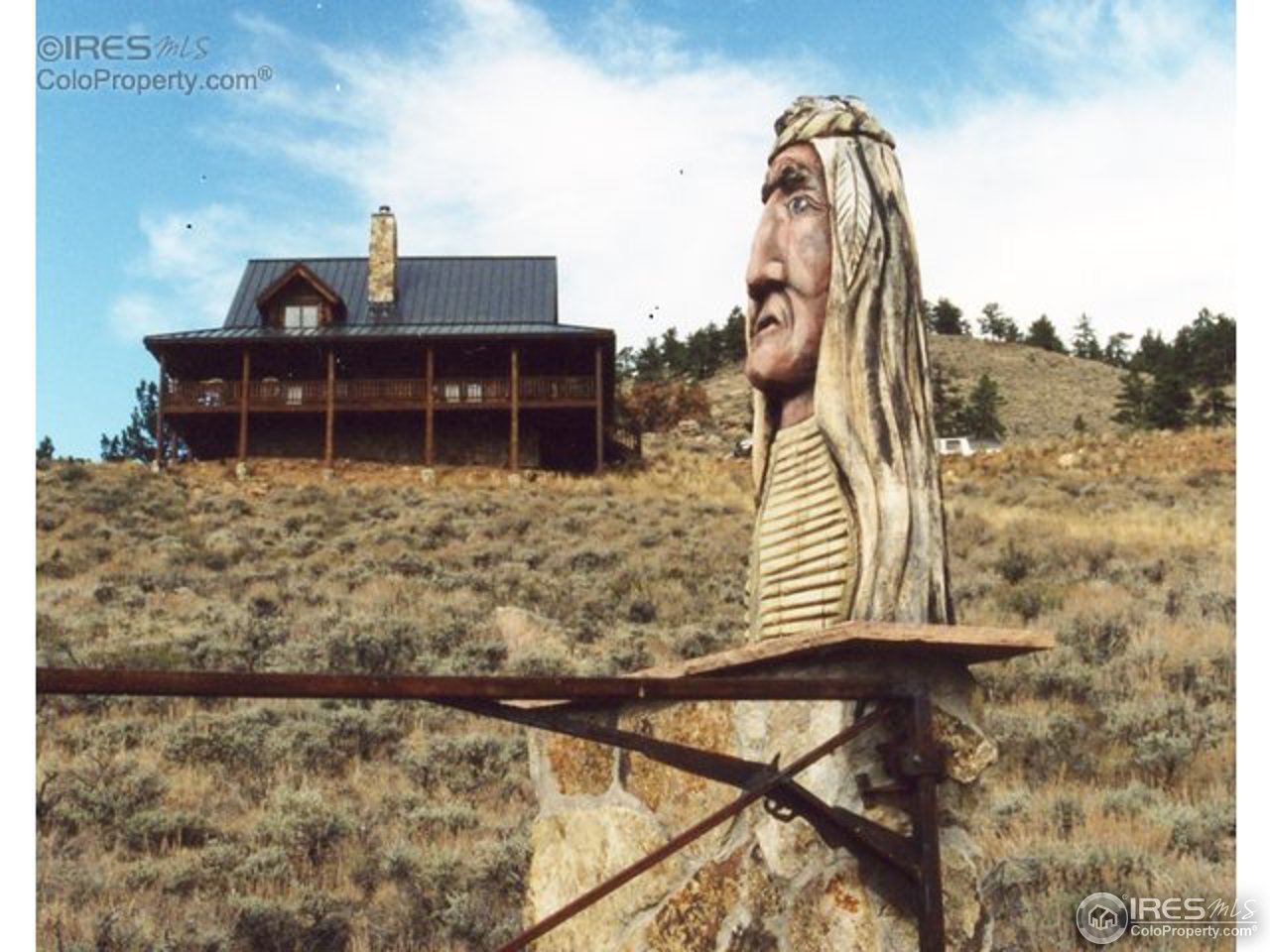 1232 Beartrap Road Red Feather Lakes, CO 80545 - Photo 24 of 25 From the Gate