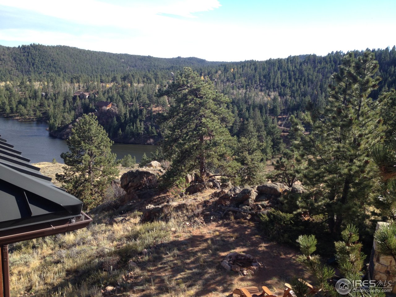 1232 Beartrap Road Red Feather Lakes, CO 80545 - Photo 4 of 25 view from upstairs deck