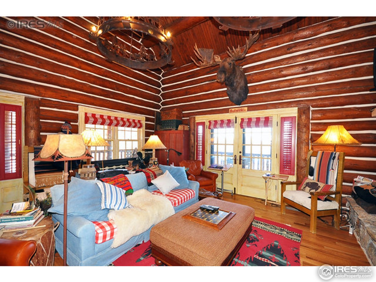 1232 Beartrap Road Red Feather Lakes, CO 80545 - Photo 7 of 25 Charming Living Room